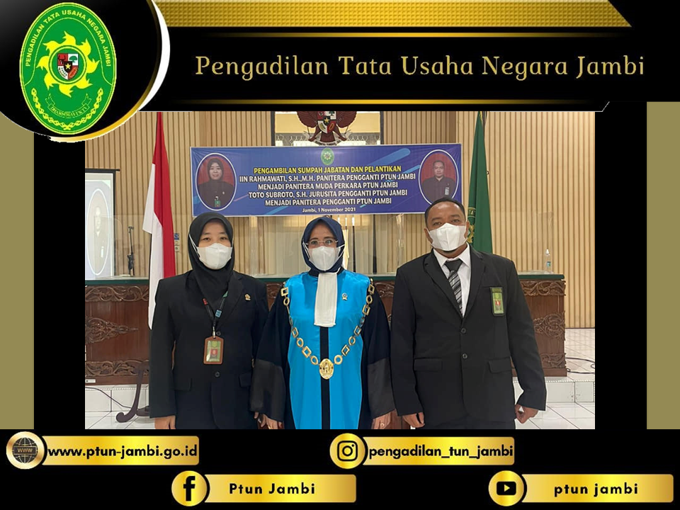 Pengambilan Sumpah Jabatan dan Pelantikan Panmud Perkara dan Panitera Pengganti