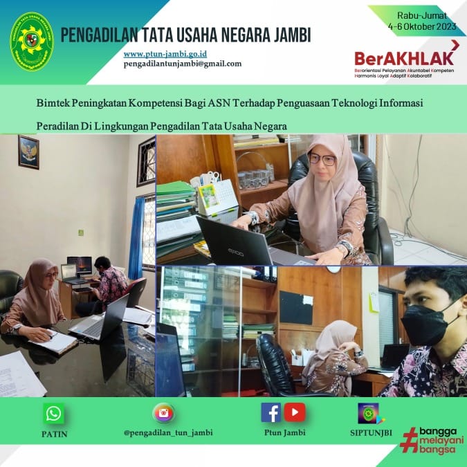 Bimtek Peningkatan Kompetensi Bagi ASN terhadap Penguasaan Teknologi Informasi