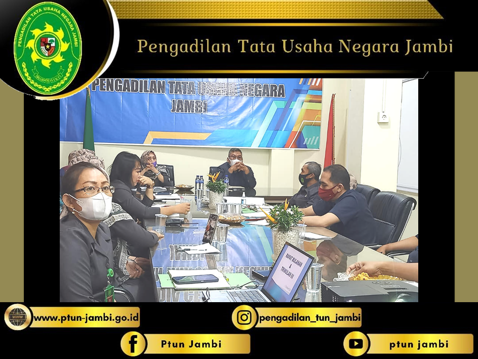 Rapat Bulanan dan Rapat Triwulan III PTUN Jambi