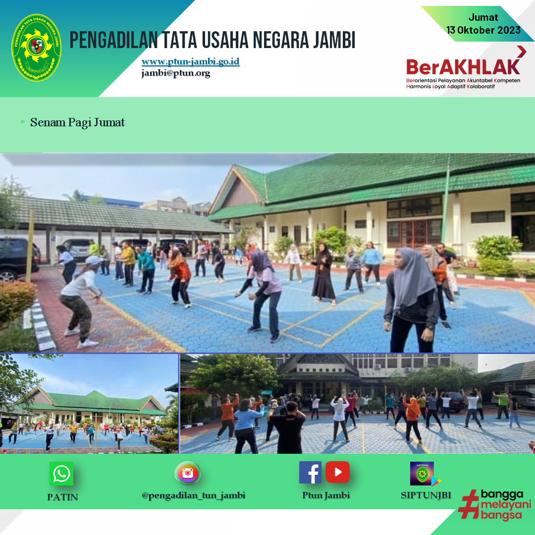 Senam Pagi Jumat