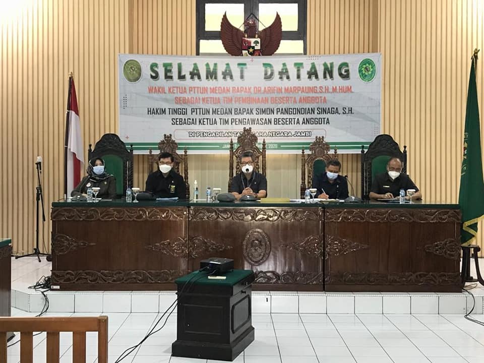 Pembinaan dan Pengawasan dari Pengadilan Tinggi Tata Usaha Negara Medan