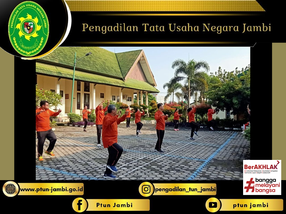 Senam Pagi Jumat Mei 2022