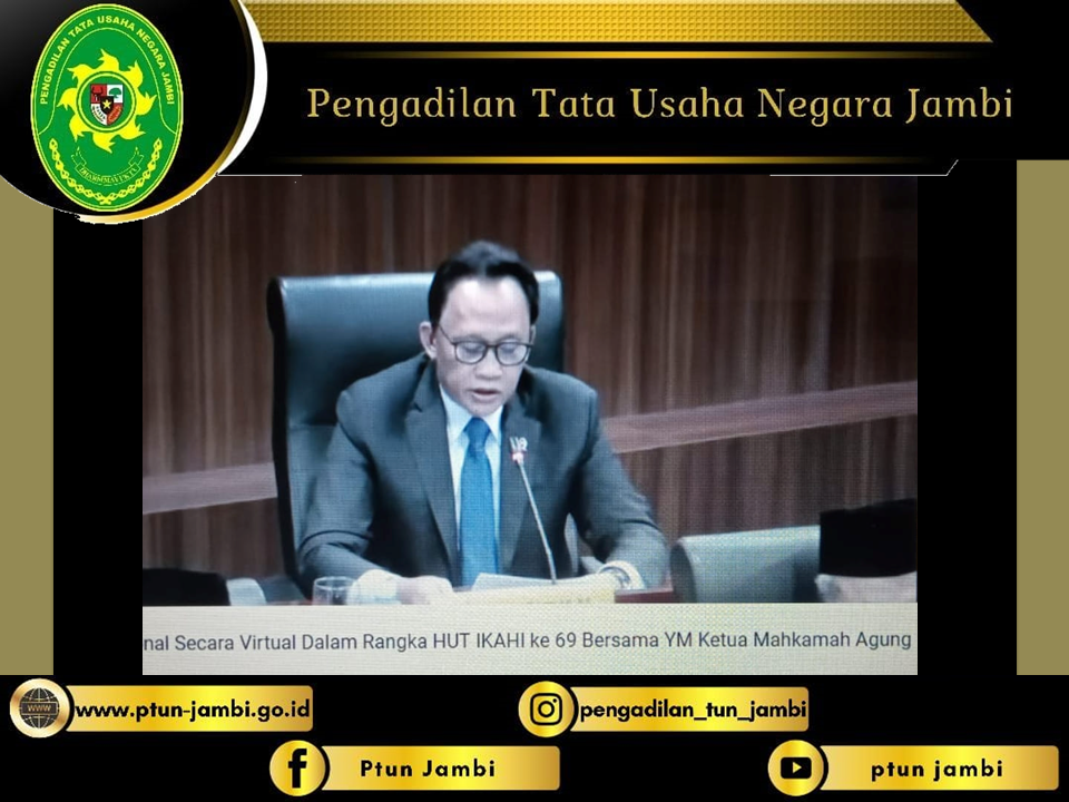 Silaturahmi Nasional Secara Virtual Dalam Rangka HUT IKAHI Ke-69