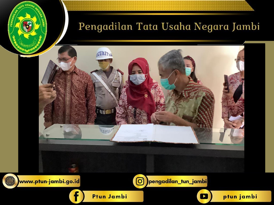 Penandatanganan Berita Acara Peresmian