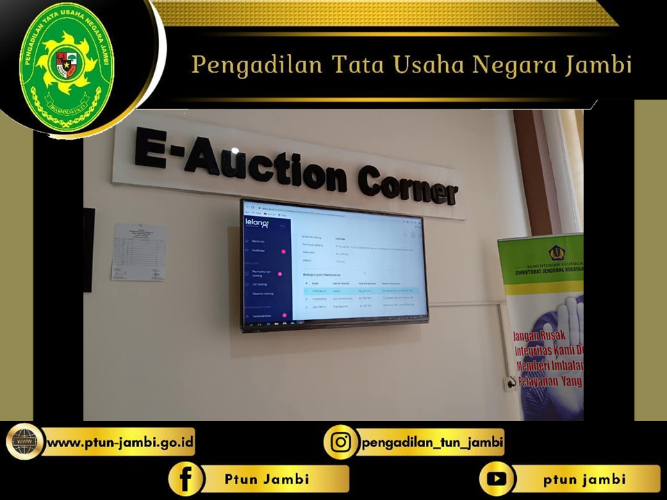 Lelang Meubelair Tahun 2021