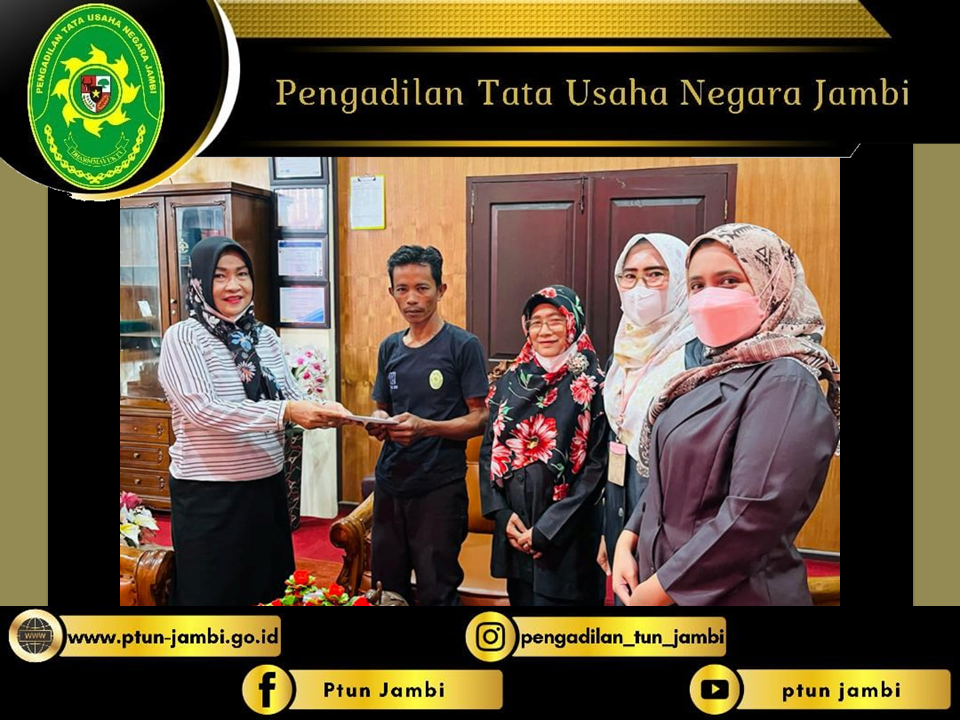 Pemberian THR kepada Pegawai Lepas PTUN Jambi