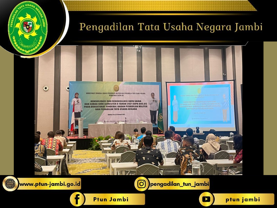 Konsolidasi dan Rekonsiliasi Data Saiba dan Simak BMN semester II Tahun 2021