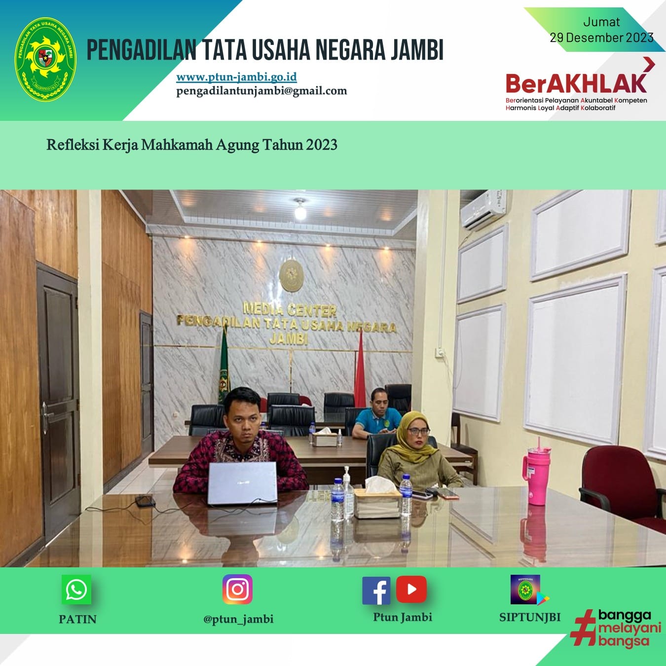 Refleksi Kerja Mahkamah Agung Tahun 2023