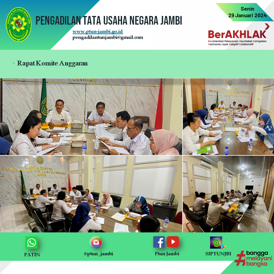 Rapat Komite Anggaran