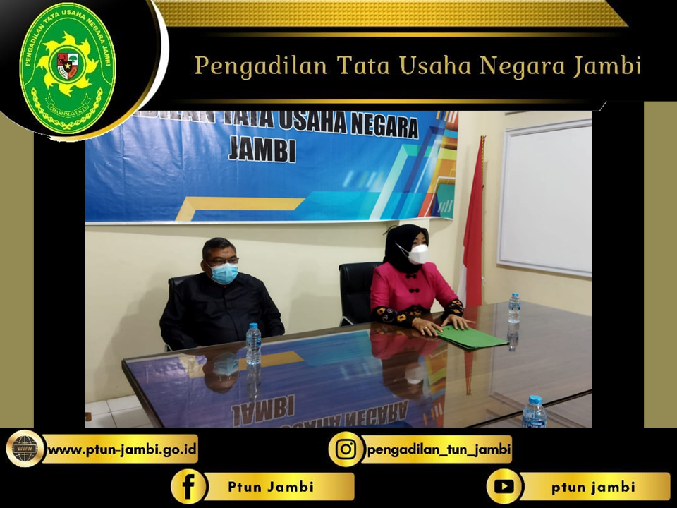 Perkenalan Dengan Ketua Baru Pengadilan Tata Usaha Negara Jambi