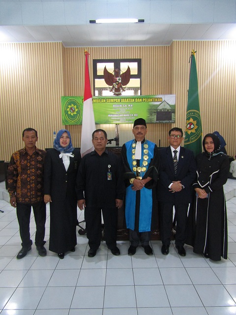 Pelantikan Panitera dan Panitera Muda Perkara di PTUN Jambi